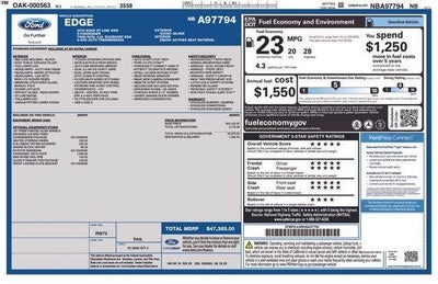 2022 Ford Edge ST-Line AWD