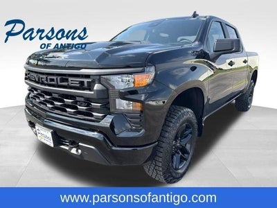 2024 Chevrolet Silverado 1500 Crew Cab Short Box 4-Wheel Drive Custom Trail Boss