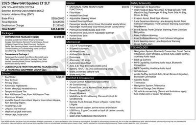 2025 Chevrolet Equinox AWD LT