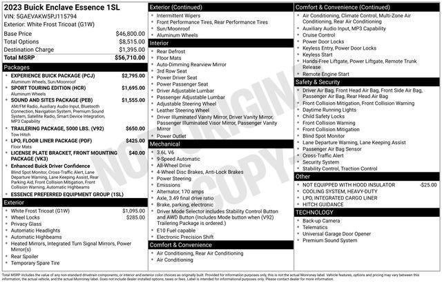2023 Buick Enclave Essence AWD