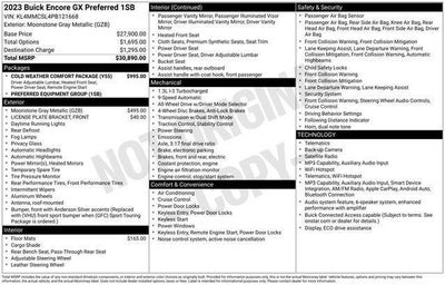 2023 Buick Encore GX Preferred AWD