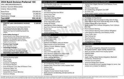 2024 Buick Envision AWD 4dr Preferred